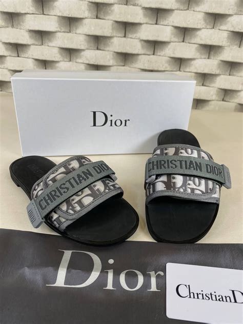 cristion dior slippers|genuine christian dior sandals.